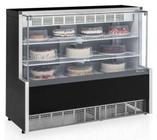 Vitrine Refrigerada Confeitaria Dupla Função Aurora 1,40m GPEA-140R/PR/220V - Gelopar