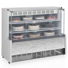 Vitrine Refrigerada Confeitaria Dupla Função Aurora GPEA140R Gelopar