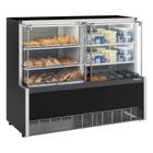 Vitrine Refrigerada/Estufa para Padaria GQRA 140 Aurora