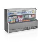 Vitrine Refrigerada Gelopar Universal 175 cm Inox 50-60Hz 220V GPSA-175R