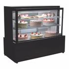 Vitrine Refrigerada RF-354-V Linha Modular Versátil - 1.78m Preta Ar Forçado  Iluminação LED +1 a +10C - Frilux