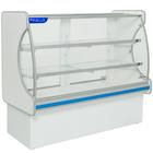 Vitrine Seca 180 cm Vidro Semi Curvo S/ Refrigeração Pop Luxo 6011 PoloFrio