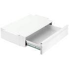 VIVO 18 polegadas Escritório Montado Deslizante Sob a Gaveta Pull-out da Mesa, Organizador de Armazenamento para Sit Stand Workstation, Branco, DESK-AC03W