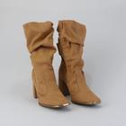 Vizzano bota feminina cano alto salto medio 308520525498