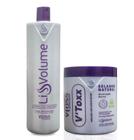 Vloss VTOXX - Botox VIOLETA 1kg + Shampoo Pré Balsamo 1Litro