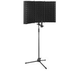 Vocal Booth,Difusor Acústico 3 Painéis Pedestal Microfone