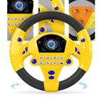 Volante De Brinquedo Interativo Com Som/Simulação/Carro Amarelo - Toy King