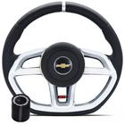 Volante Esportivo Corsa Joy Max Premium Meriva Zafira Montana Sem Air-Bag Gti Cubo e tampa Gm - Poliparts