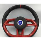 Volante Esportivo Itália Palio 1996 97 98 99 2000 A 2013 Vermelho + Cubo