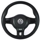 Volante Esportivo Jetta PRETO Gol Parati Saveiro G2 G3 G4 Com Cubo