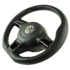 Volante Esportivo Jetta PRETO Gol Parati Saveiro G2 G3 G4 Com Cubo