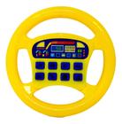 Volante Infantil Musical a Pilha Com Sons Sonoro Veículos Cor Amarelo - Jr Toys