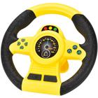 Volante Infantil Musical a Pilha Gira 360 Graus Com Suporte Ventosa - Dm toys