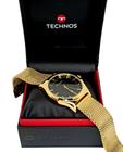 Voltar Relógio Technos Masculino Classic Steel Dourado 2115mzb/1p