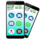 Vovôfone smartphone do idoso 4g 32gb botão sos zap - MULTILASER