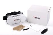 Vr Box - Óculos de Realidade Virtual Cardboard 3D Rift + Controle para uma Experiência Inovadora e Envolvente!"