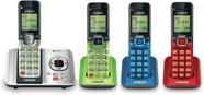 Vtech Telefone Sem Fio Dect 6.0 4 Aparelhos/Base Colorido
