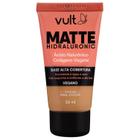 Vult Base Alta Cobertura Vegano Matte Hidraluronic V320 26Ml