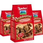 Waffer LOACKER Quadratini Napolitaner (Avelã) 125g (3 und)