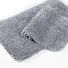 Walensee Shaggy 2 Peças Bath Rug Set, (20 x 32, 2 Pack Set, Grey) Tapete de Banheiro Set Tapetes de Banho para Máquina de Banheiro Lavagem / Seco Absorvente Tapetes de Banheiro Set Non Slip Plush Rug Sets para chuveiro