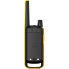 Walkie Talkie Talkie Motorola T470 - 56 KM - 18 Canais - Preto e Amarelo