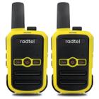 Walkie Talkies Radtel RT12 Recarregáveis - Pacote com 2 Unidades - Longo Alcance