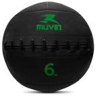 Wall Ball 6kg Muvin para Treino Funcional com Alta Durabilidade, Resistência e Costuras Reforçadas