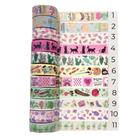 Washi Tape Nature BRW 5m Fita Decorativa Natureza