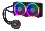 Water Cooler Led Rgb 240Mm Para Processador Amd E Intel