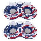 Water Lounge Pool Tube Float Intex River Run II American Flag