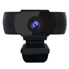 Webcam 1080P HD com microfone embutido e foco automático