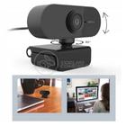 Webcam Câmera FULL HD 1080p com Microfone USB 2.0 Profissional Pc Tv Notebook Jogos 360º - PC-W1