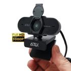 Webcam Full HD 1080 2MP USB Microfone Embutido Câmera PC Alta Qualidade Ideal Para Streams SIGMAW420 - PDE