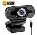 Webcam Full Hd 1080 Usb Câmera Live Resolução Microfone Pc/ios/android NF