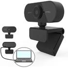 Webcam Full Hd 1080p Com Microfone Integrado Usb Não Precisa Instalação - Camera Digital