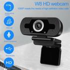 Webcam Full HD Microfone Câmera 2MP USB Plug Play Computador