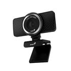 Webcam Genius ECam 8000 Full HD 1080p 30 fps Rotação 360 Preto - 32200001406