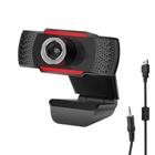 Webcam HD Câmera Alta Definição USB P2 Microfone Integrado - LEHMOX