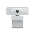 Webcam Lenovo 300 Full HD Com 2 Microfones Integrados 1080p 30fps USB Cinza Claro GXC1E71383