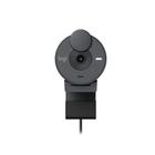 Webcam Logitech Brio 300 Grafite Full Hd - 960-001413-C