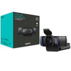 Webcam Logitech C920s Pro, Full HD, Chamadas e Gravações 1080p, Áudio Estéreo, Microfones Duplos