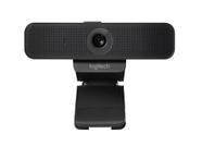 Webcam Logitech C925-E HD 1080p/30fps Chamada de vídeo preta