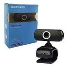 Webcam Multilaser 480p USB Com Microfone Integrado e Sensor CMOS WC051