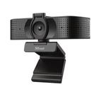 Webcam Trust Teza Ultra 4K, 3840x2160p, 30 FPS, 2 Microfones Integrados, com Tripé, Preto - 24280