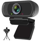 Webcam XPCAM Full HD 1080P com obturador de privacidade e tripé