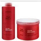 Wella - color brilliance - shampoo 1 l + máscara 500 ml