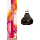 Wella Color Touch 4 / 0 Castanho Médio 60g