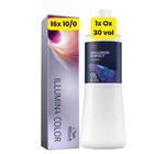 Wella Illumina Color 16x 10/0 Louro Claríssimo + 1 Ox 30v lt