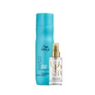 Wella Professionals Invigo Balance Aqua Pure Shampoo Antirresíduos 250ml e Oil Reflections Light 100ml