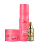 Wella Professionals Invigo Color Brilliance Shampoo 250ml Mascara 150ml e Oil Reflections 100ml